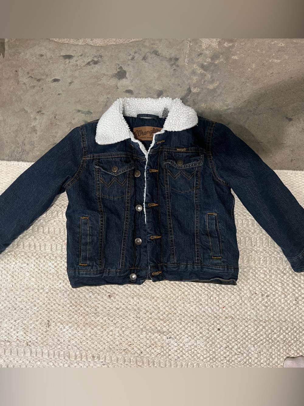 Wrangler Sherpa lined Jean jacket